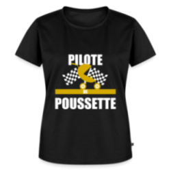 T-shirt premium femme - Pilote de poussette