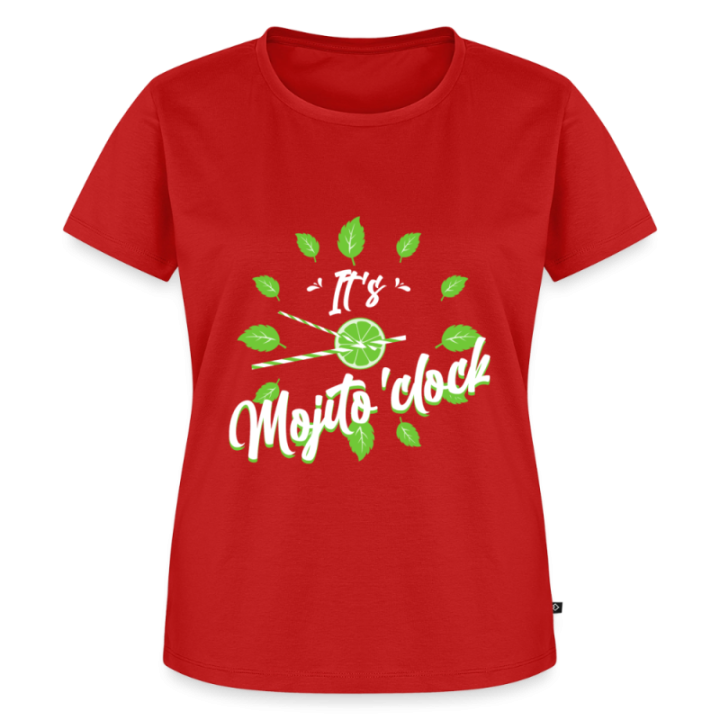 T-shirt premium femme - It's mojito'clock - rouge - front