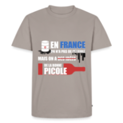 T-shirt premium homme - En france on a pas de pétrole