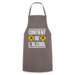 Tablier de cuisine - Contient de l'alcool