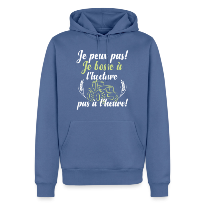 Sweat-shirt à capuche premium homme - Je peux pas
