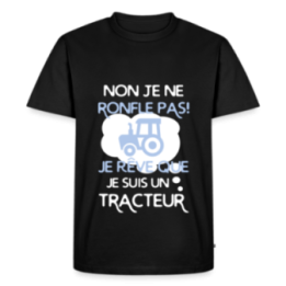 T-shirt premium homme - Je ne ronfle pas