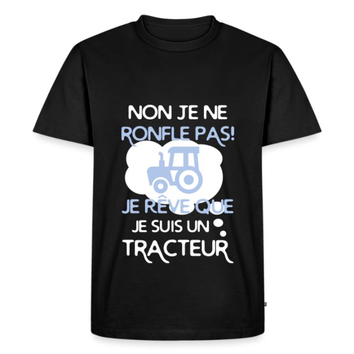 T-shirt premium homme - Je ne ronfle pas