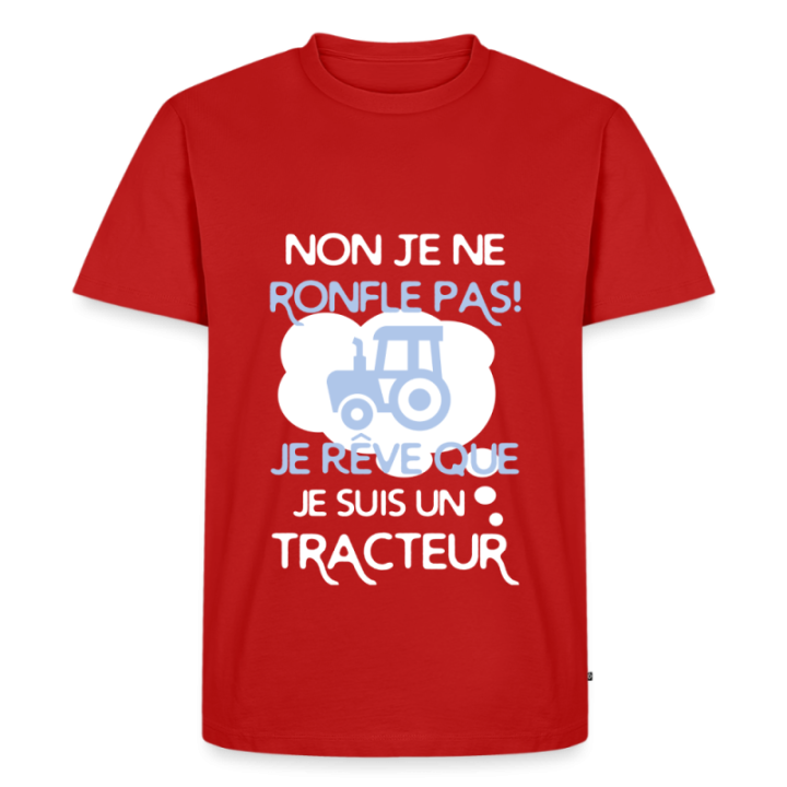 T-shirt premium homme - Je ne ronfle pas