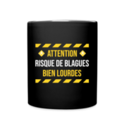 Mug uni - Risque de blagues bien lourdes