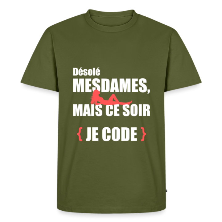 T-shirt premium homme - Désolé mesdames