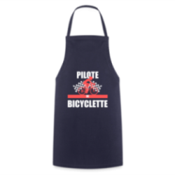 Tablier de cuisine - Pilote de bicyclette