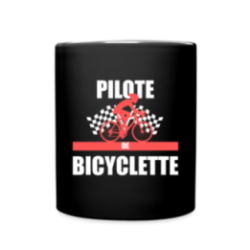 Mug uni - Pilote de bicyclette