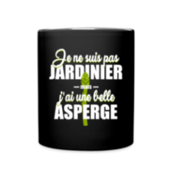 Mug uni - J'ai une belle asperge