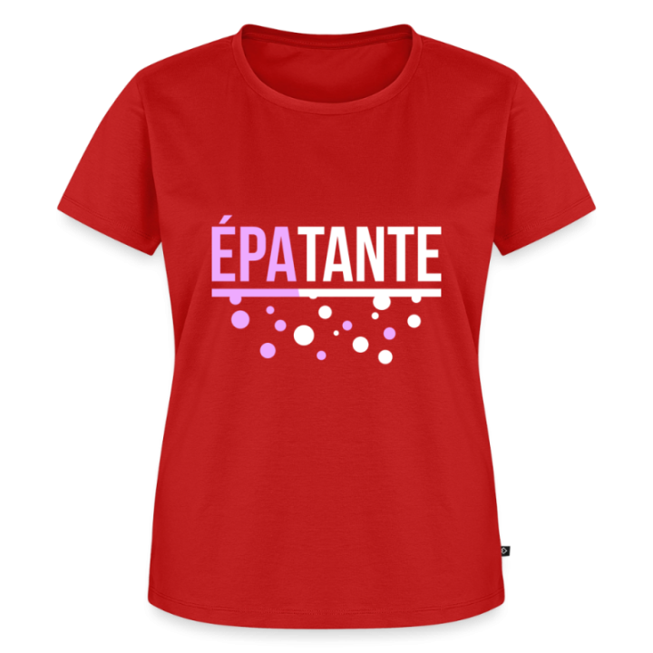 T-shirt premium femme - Épa-tante - rouge - front