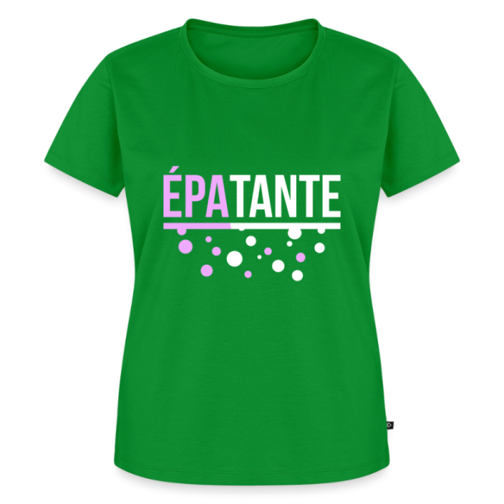 T-shirt premium femme - Épa-tante - vert - front