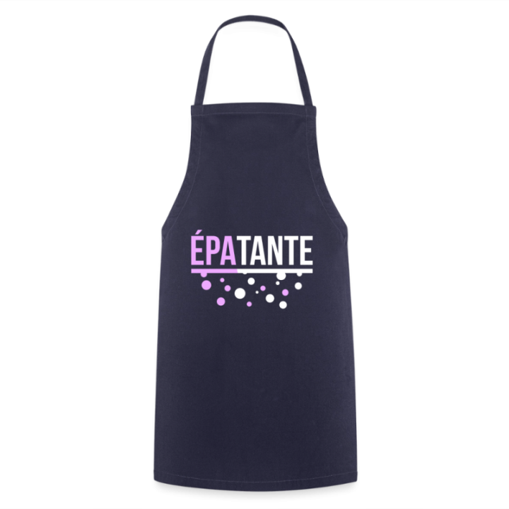 Tablier de cuisine - Épa-tante - marine - front