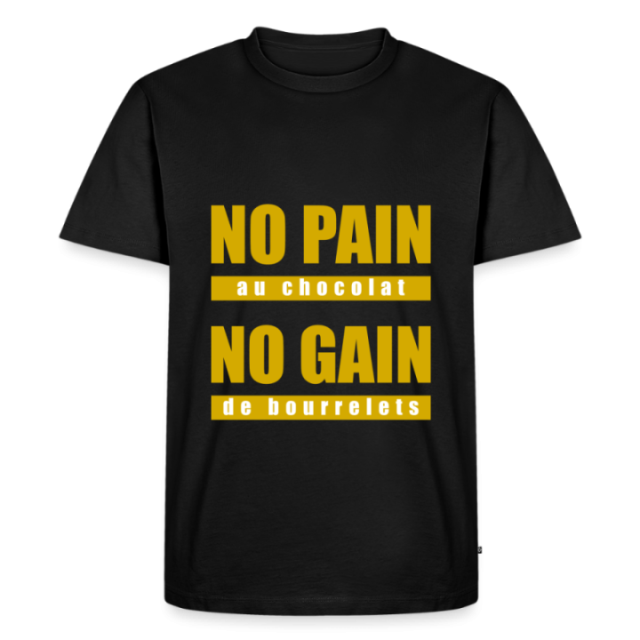 T-shirt premium homme - No pain au chocolat