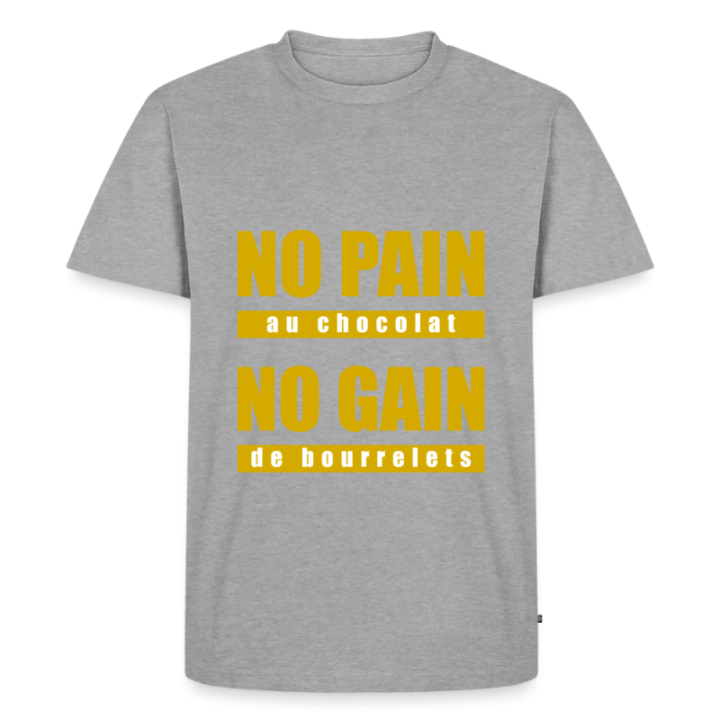 T-shirt premium homme - No pain au chocolat
