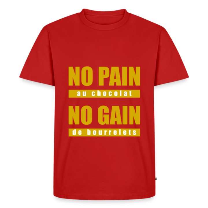 T-shirt premium homme - No pain au chocolat
