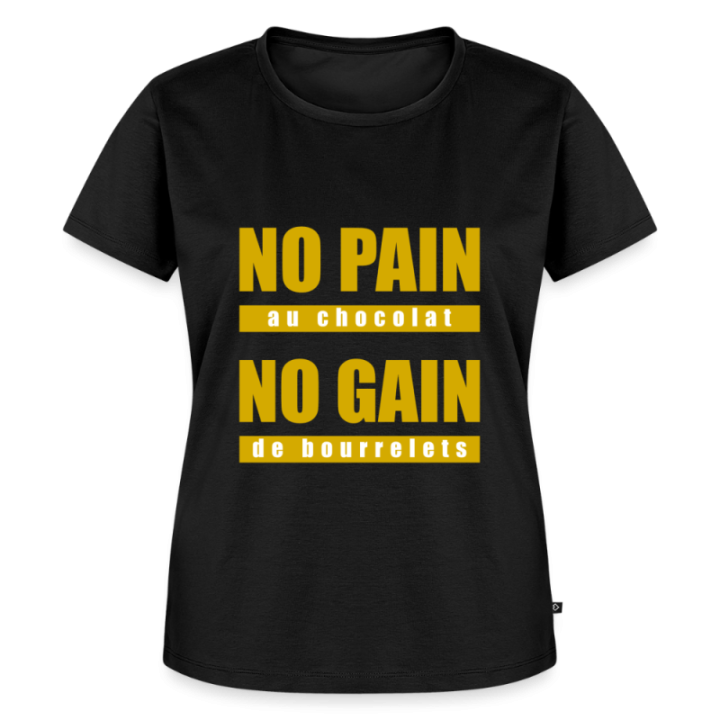 T-shirt premium femme - No pain au chocolat