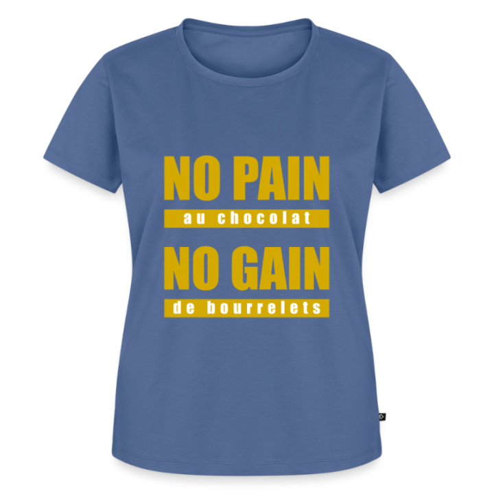 T-shirt premium femme - No pain au chocolat