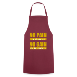 Tablier de cuisine - No pain au chocolat