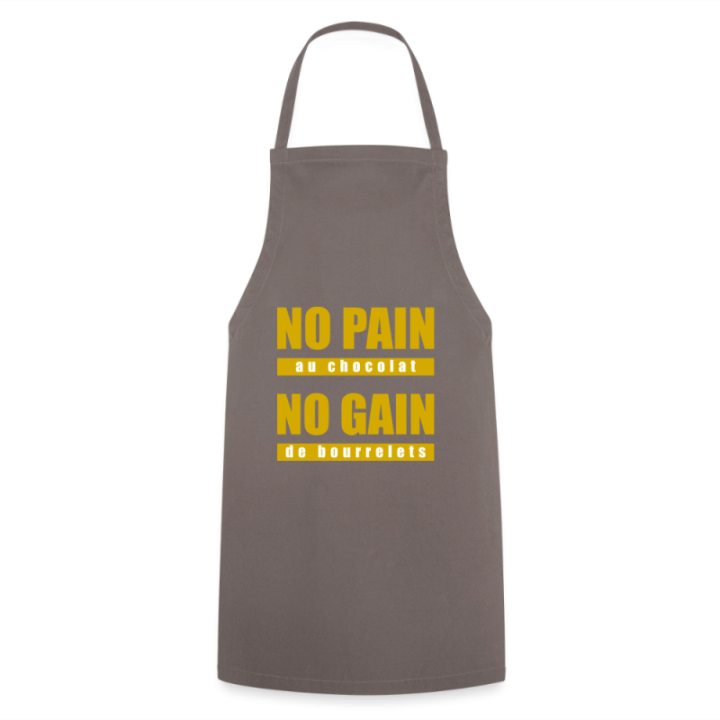 Tablier de cuisine - No pain au chocolat