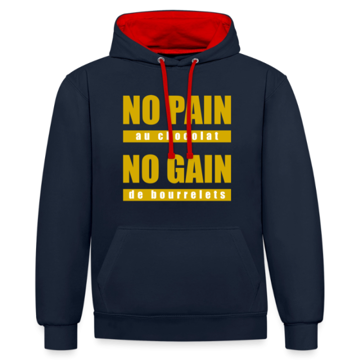  no gain de bourrelets - anthracite/noir - front