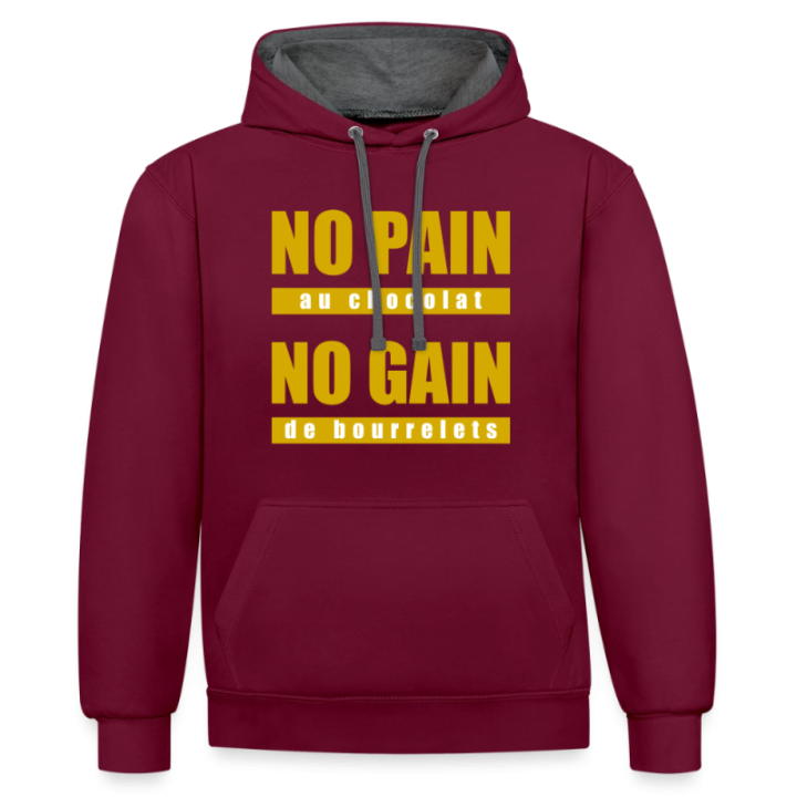  no gain de bourrelets - anthracite/noir - front