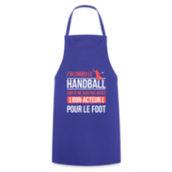 Tablier de cuisine - J'ai choisi le handball