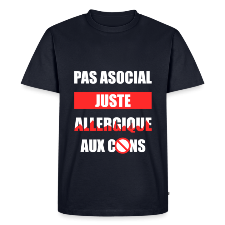 T-shirt premium homme - Pas asocial