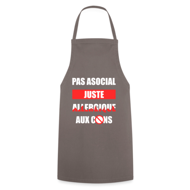Tablier de cuisine - Pas asocial