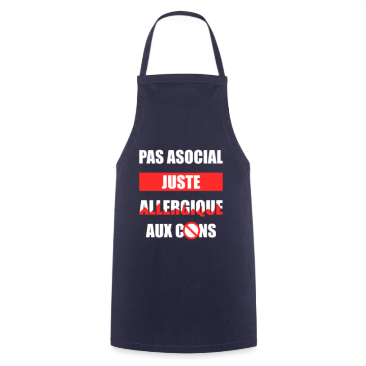 Tablier de cuisine - Pas asocial
