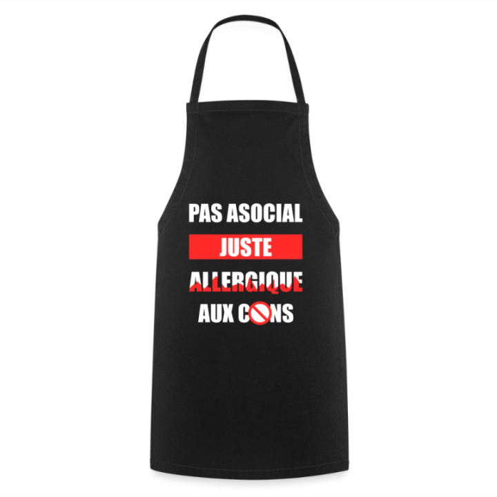 Tablier de cuisine - Pas asocial