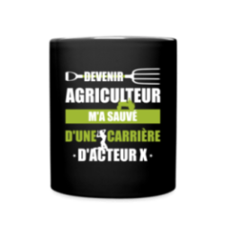 Mug uni - Devenir agriculteur m'a sauvé