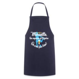 Tablier de cuisine - Un match de Marseille