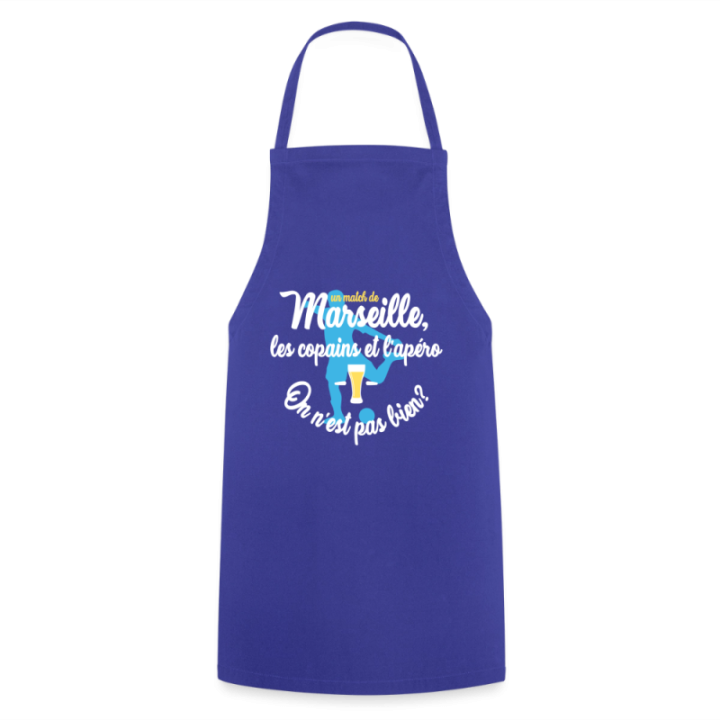 Tablier de cuisine - Un match de Marseille