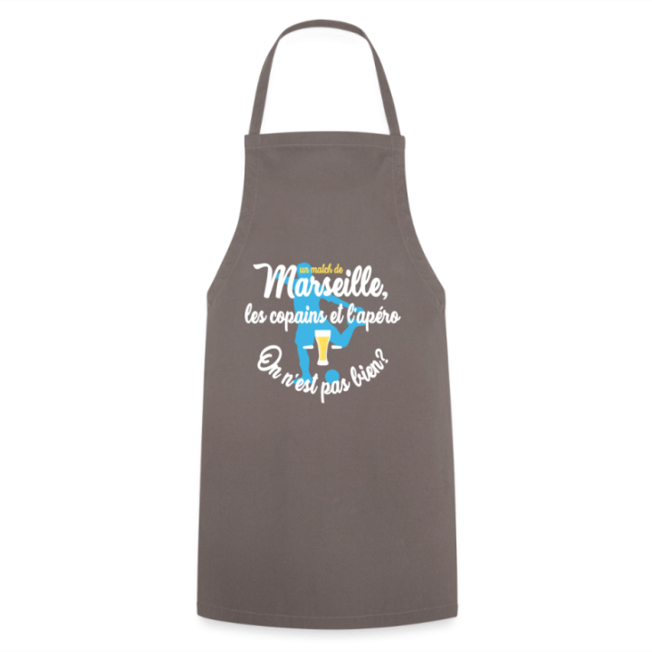 Tablier de cuisine - Un match de Marseille