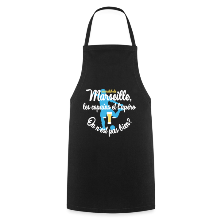 Tablier de cuisine - Un match de Marseille