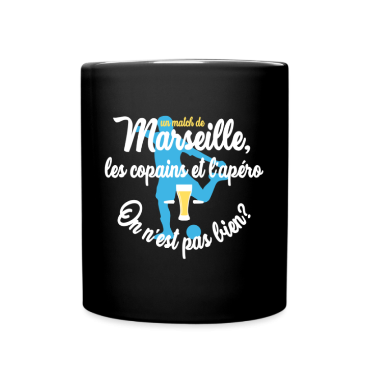Mug uni - Un match de Marseille
