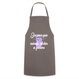Tablier de cuisine - Je peux pas
