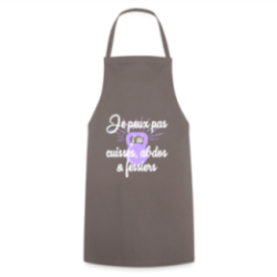 Tablier de cuisine - Je peux pas, j'ai cuisses - abdos - fessiers