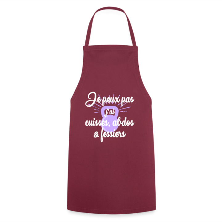 Tablier de cuisine - Je peux pas