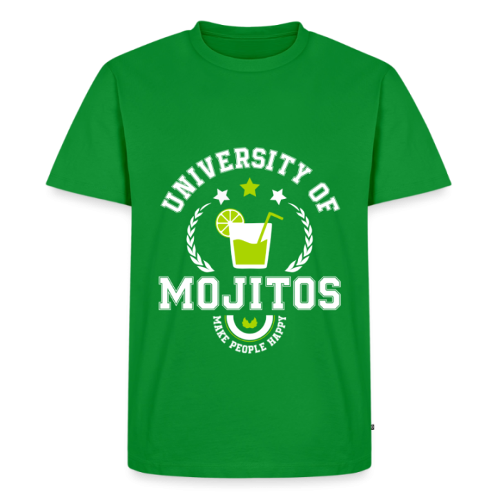 T-shirt premium homme - University of mojitos - vert - front