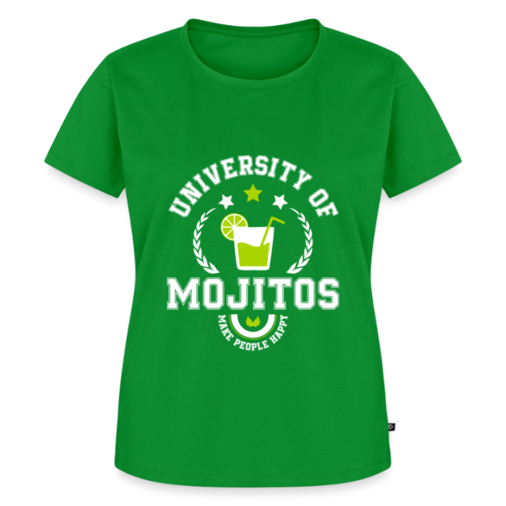 T-shirt premium femme - University of mojitos - vert - front