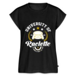 T-shirt à manches retroussées femme - University of raclette