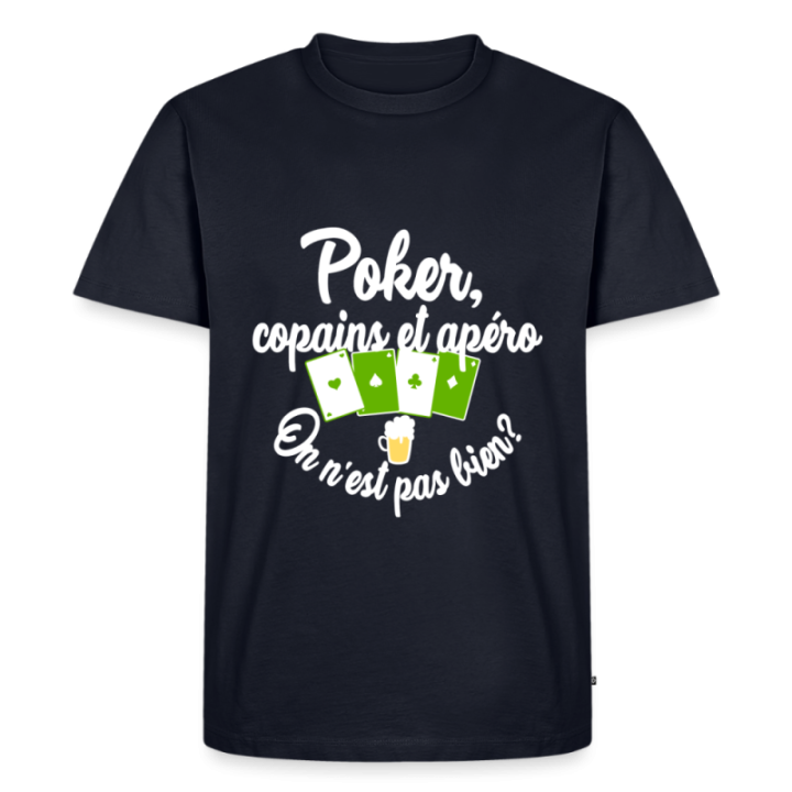  copains et apéro - noir - front
