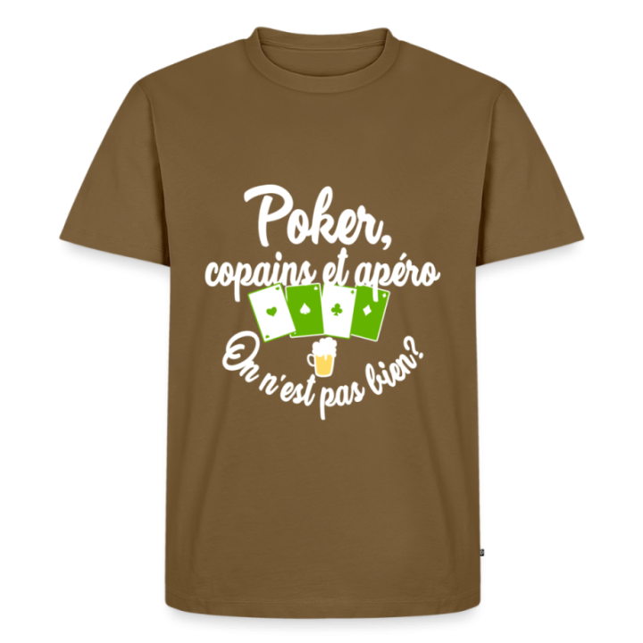 T-shirt premium homme - Poker