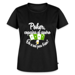 T-shirt premium femme - Poker