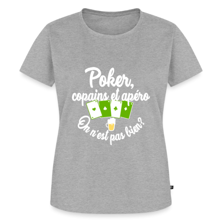 T-shirt premium femme - Poker
