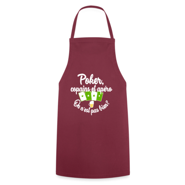 Tablier de cuisine - Poker
