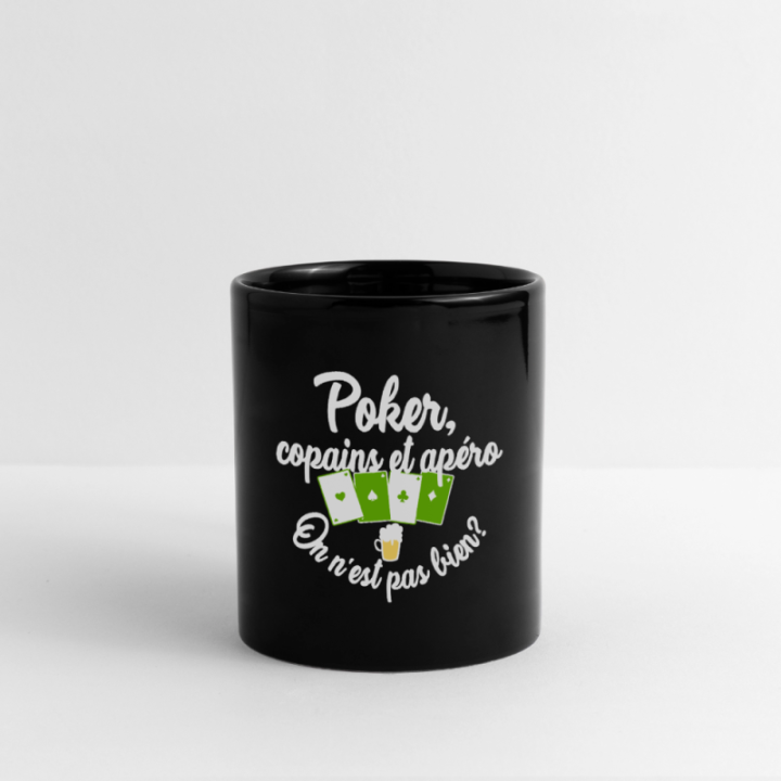  copains et apéro - noir - front