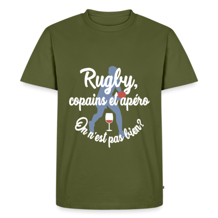 T-shirt premium homme - Rugby