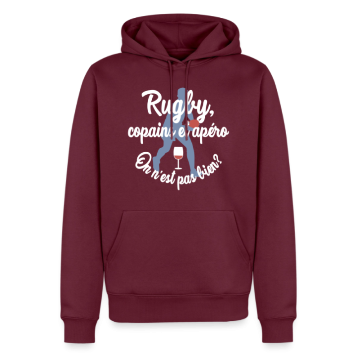  copains et apéro - bleu roi - front